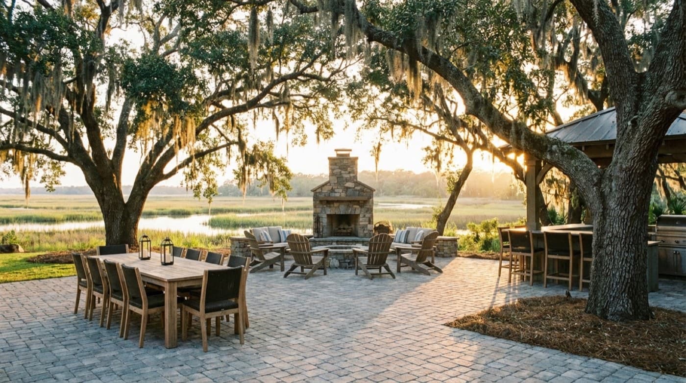 The Benefits of an Outdoor Entertaining Space