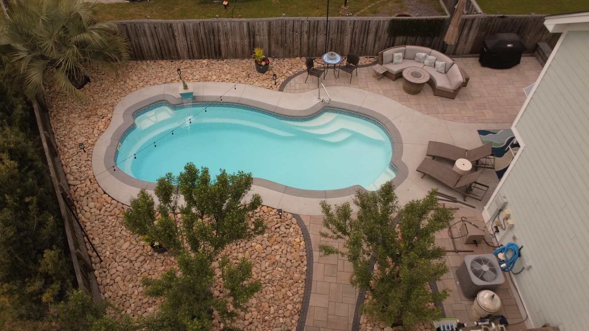 Pool Deck Expansion & Rock Garden — Mount Pleasant, SC