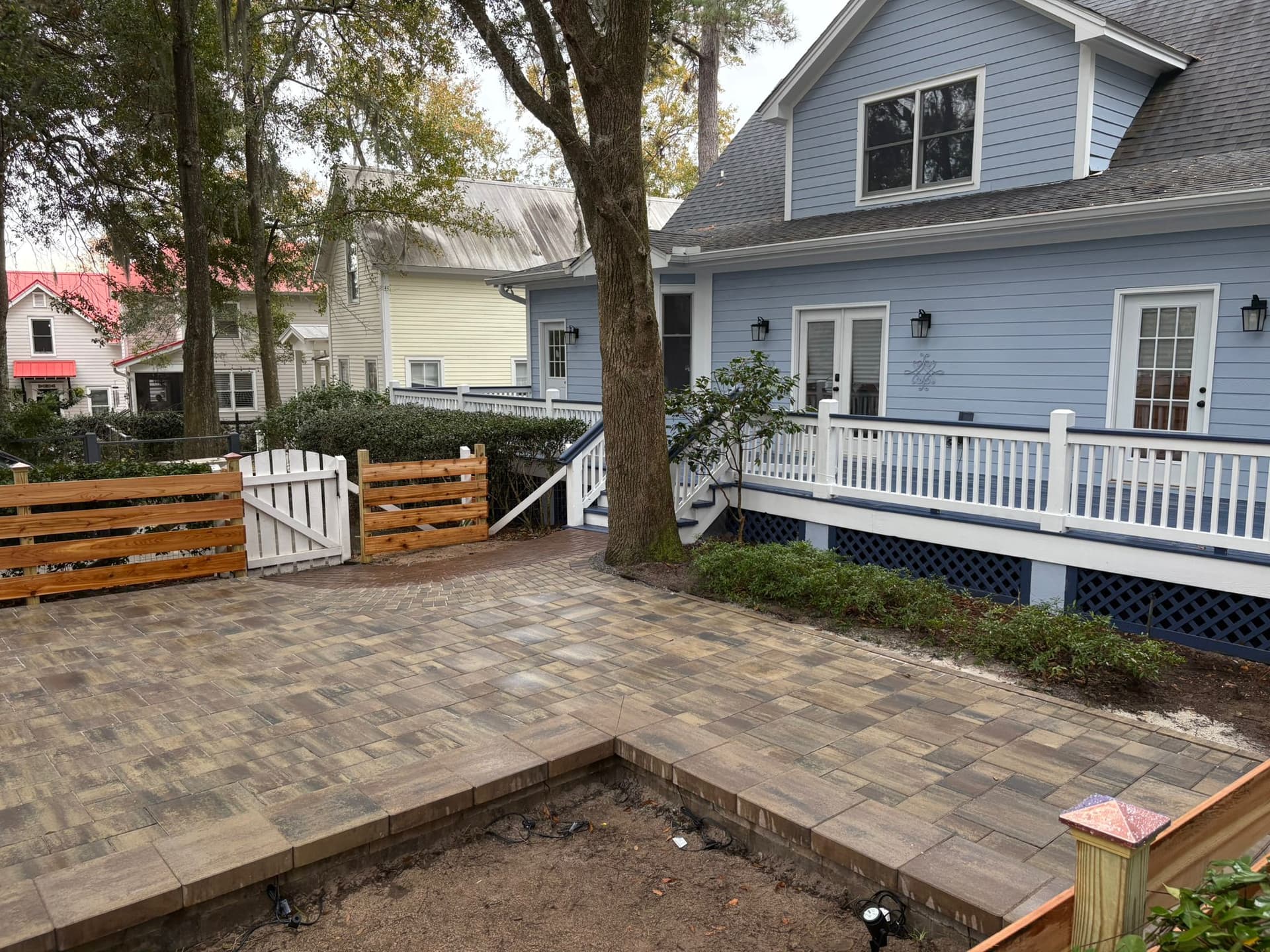 Dock under construction