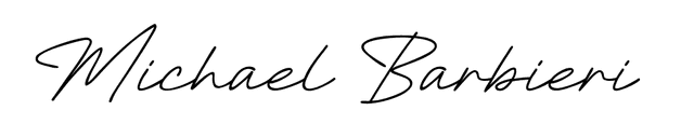 Michael Barbieri Signature